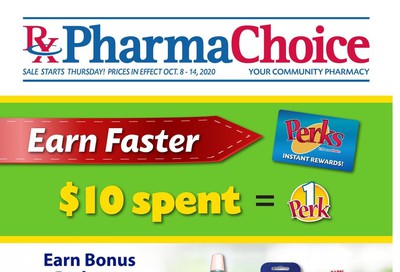 PharmaChoice Health Centre Flyer October 8 to 14