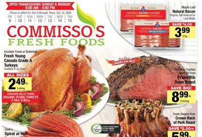Commisso's Fresh Foods Flyer October 9 to 15