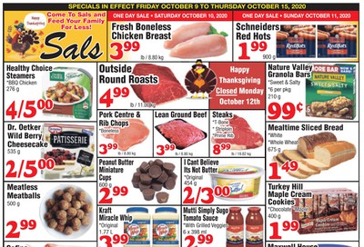Sal's Grocery Flyer October 9 to 15