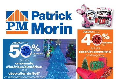 Patrick Morin Flyer December 12 to 18