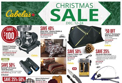 Cabela's Flyer December 12 to 24