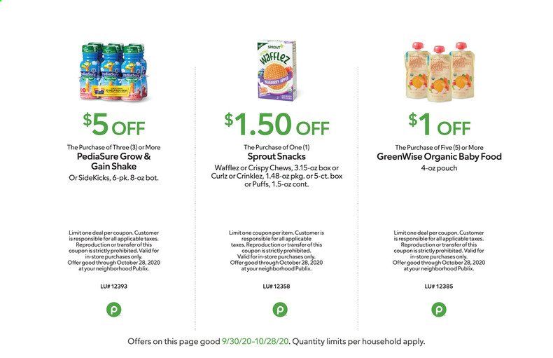 Publix Weekly Ad Flyer October 1 to October 28