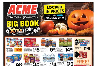 ACME Weekly Ad Flyer October 9 to November 5