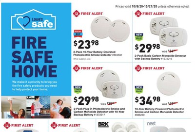 Lowe's Weekly Ad Flyer October 8 to October 21