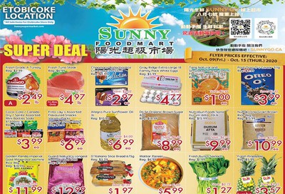 Sunny Foodmart (Etobicoke) Flyer October 9 to 15