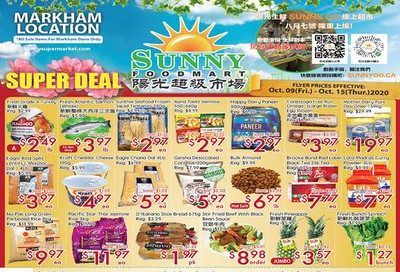 Sunny Foodmart (Markham) Flyer October 9 to 15