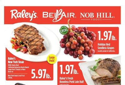 Raley's Weekly Ad Flyer October 7 to October 13