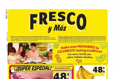 Fresco y Más Weekly Ad Flyer October 7 to October 13