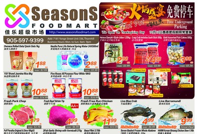 Seasons Food Mart (Thornhill) Flyer October 9 to 15