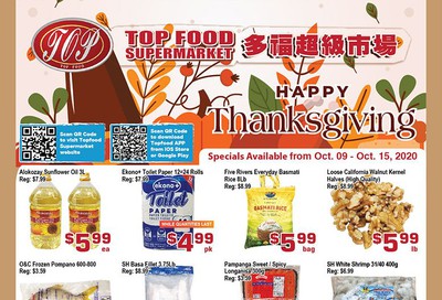 Top Food Supermarket Flyer October 9 to 15