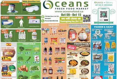 Oceans Fresh Food Market (Brampton) Flyer October 9 to 15