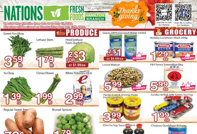 Nations Fresh Foods (Hamilton) Flyer October 9 to 15