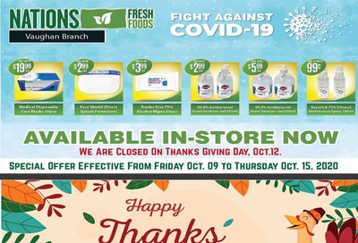 Nations Fresh Foods (Vaughan) Flyer October 9 to 15