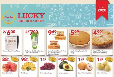 Lucky Supermarket (Surrey) Flyer October 9 to 15