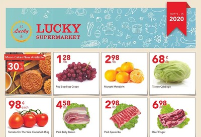 Lucky Supermarket (Winnipeg) Flyer October 9 to 15