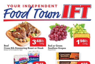 IFT Independent Food Town Flyer September 13 to 19