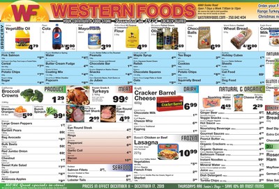 Western Foods Flyer December 11 to 17