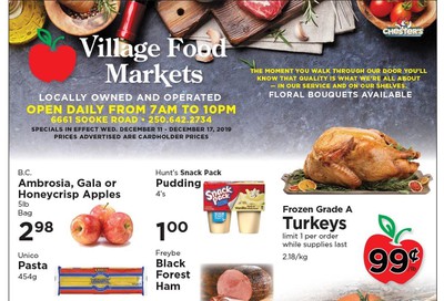Village Food Market Flyer December 11 to 17