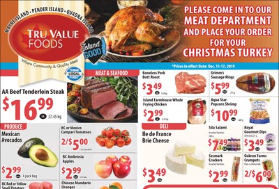 Tru Value Foods Flyer December 11 to 17