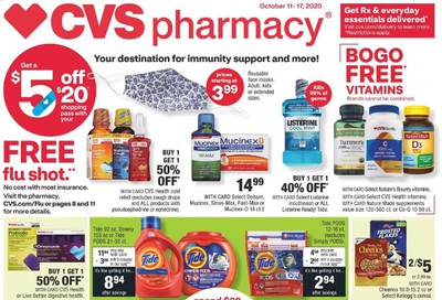 CVS Pharmacy Weekly Ad Flyer October 11 to October 17