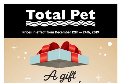 Total Pet Flyer December 12 to 24