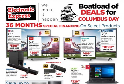 Electronic Express Weekly Ad Flyer October 11 to October 17