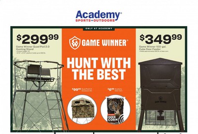 Academy Sports Weekly Ad Flyer October 12 to October 25
