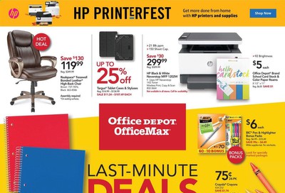 Office DEPOT Weekly Ad Flyer October 11 to October 17