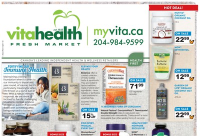 Vita Health Fresh Market Flyer October 2 to 18