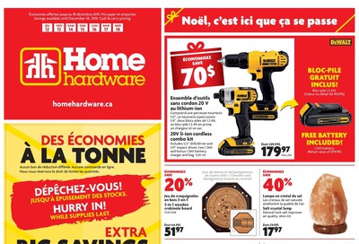 Home Hardware (QC) Flyer December 12 to 18