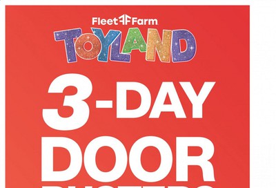 Fleet Farm Weekly Ad Flyer October 10 to October 12
