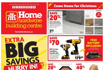 Home Hardware Building Centre (Atlantic) Flyer December 12 to 18