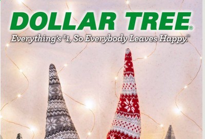Dollar Tree Weekly Ad Flyer September 30 to December 25