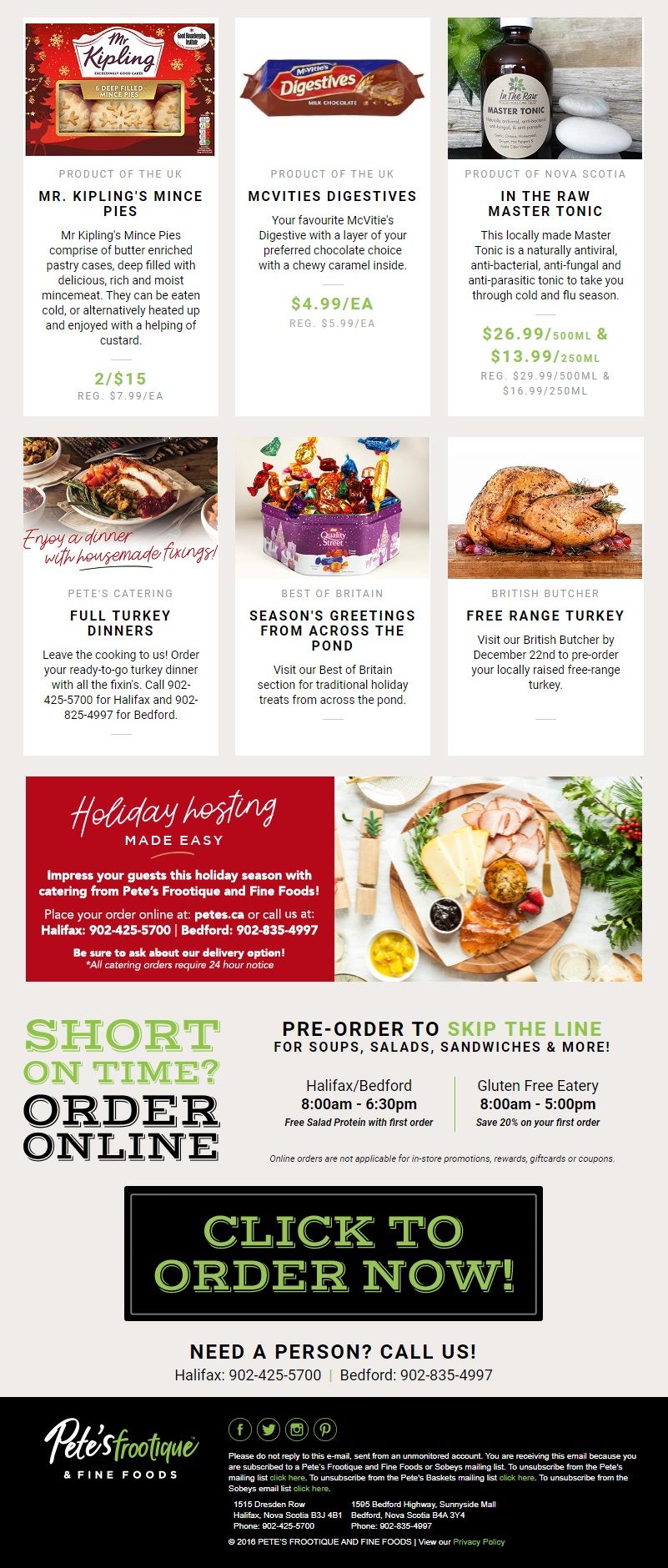 Pete's Fine Foods Flyer December 12 to 18
