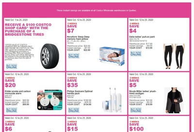 Costco (QC) Weekly Savings October 12 to 25
