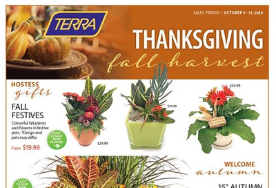 Terra Greenhouses Flyer October 9 to 15