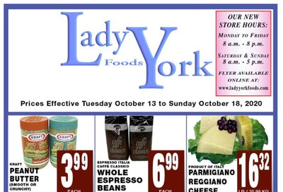 Lady York Foods Flyer October 13 to 18