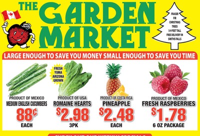 The Garden Market Flyer December 13 to 19