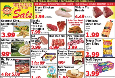 Sal's Grocery Flyer December 13 to 19
