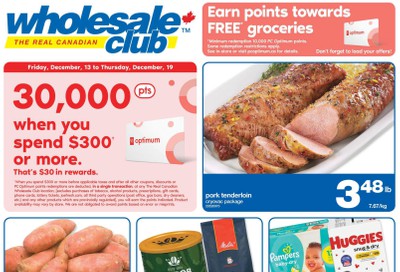 Real Canadian Wholesale Club Flyer December 13 to 19