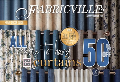 Fabricville Flyer October 14 to 27