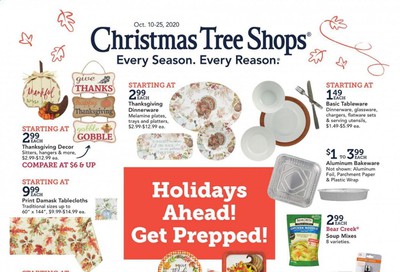 Christmas Tree Shops Weekly Ad Flyer October 10 to October 25