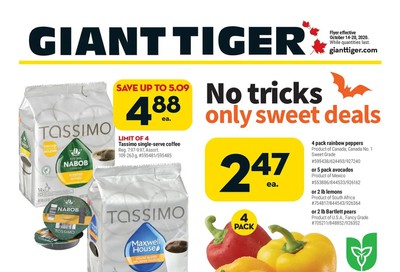 Giant Tiger (ON) Flyer October 14 to 20