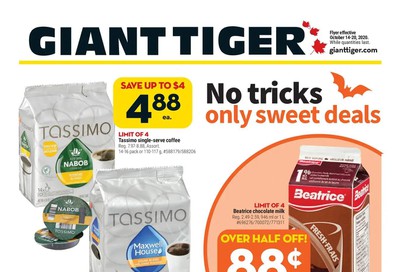 Giant Tiger (West) Flyer October 14 to 20