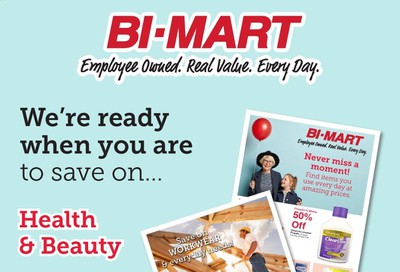 Bi-Mart Weekly Ad Flyer October 14 to October 27