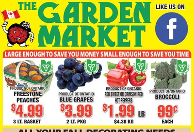 The Garden Market Flyer September 13 to 19