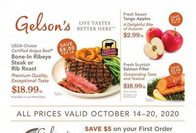 Gelson's Weekly Ad Flyer October 14 to October 20