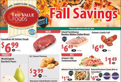 Tru Value Foods Flyer October 14 to 20