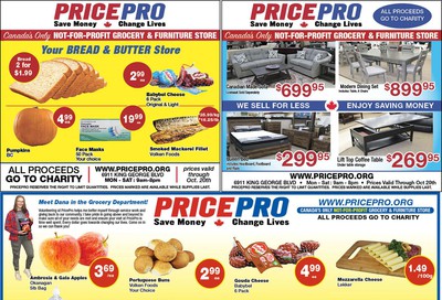 Price Pro Flyer October 14 to 20