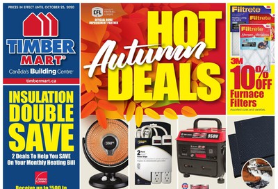Timber Mart Flyer October 14 to 25